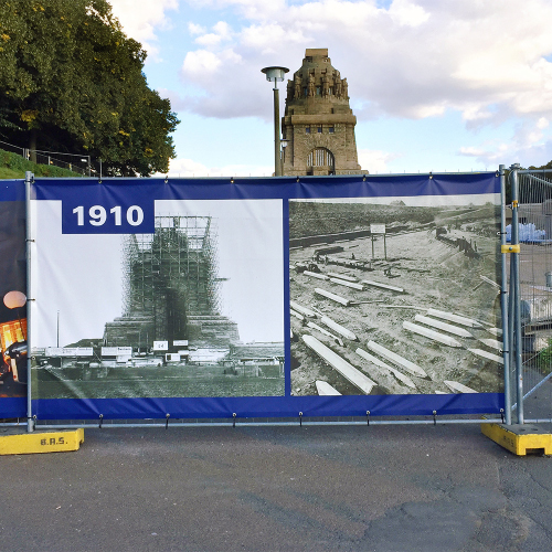 Bauzaunbanner/Bauzaunblenden 