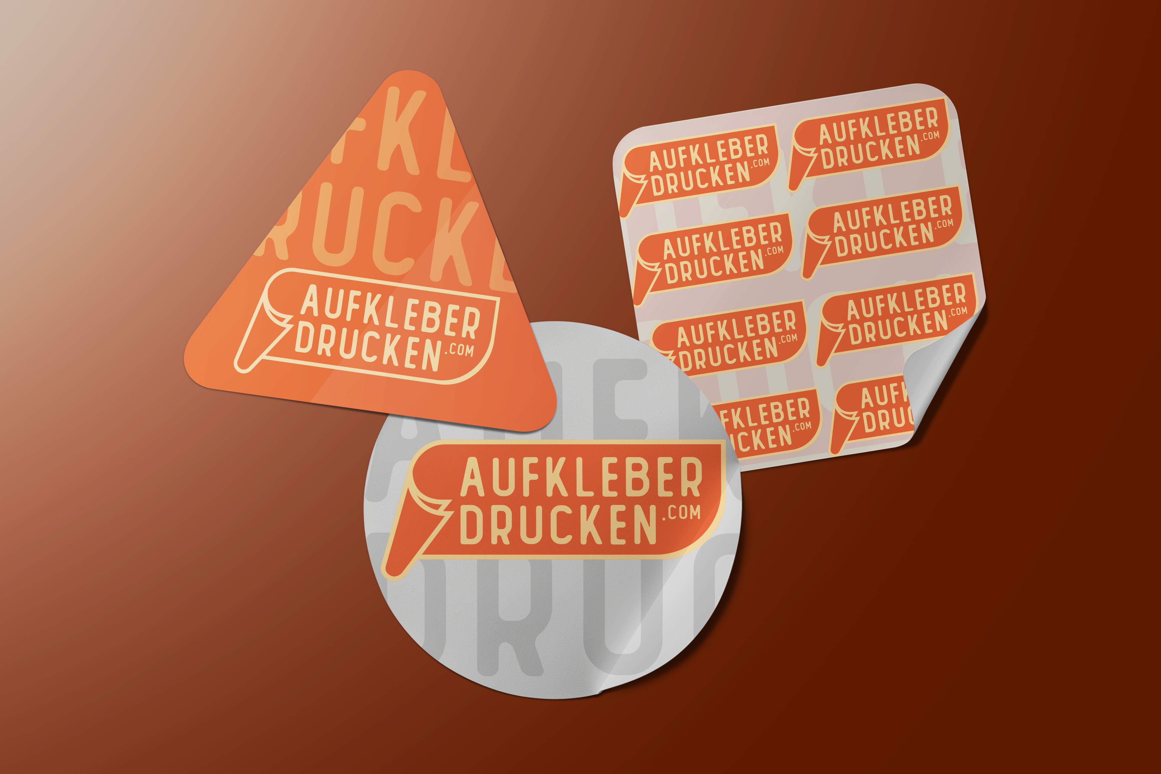 Metall-Effekt-Aufkleber