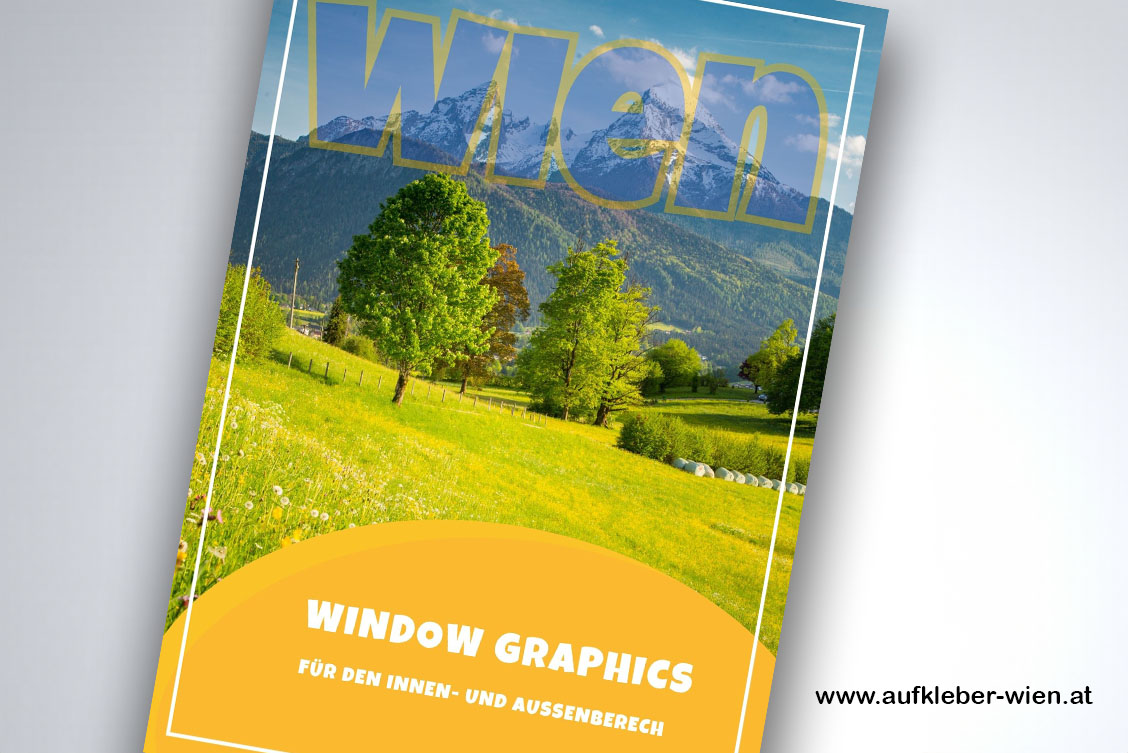 Window Graphics Lochfolie